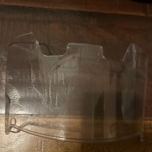 Clear Football Visor